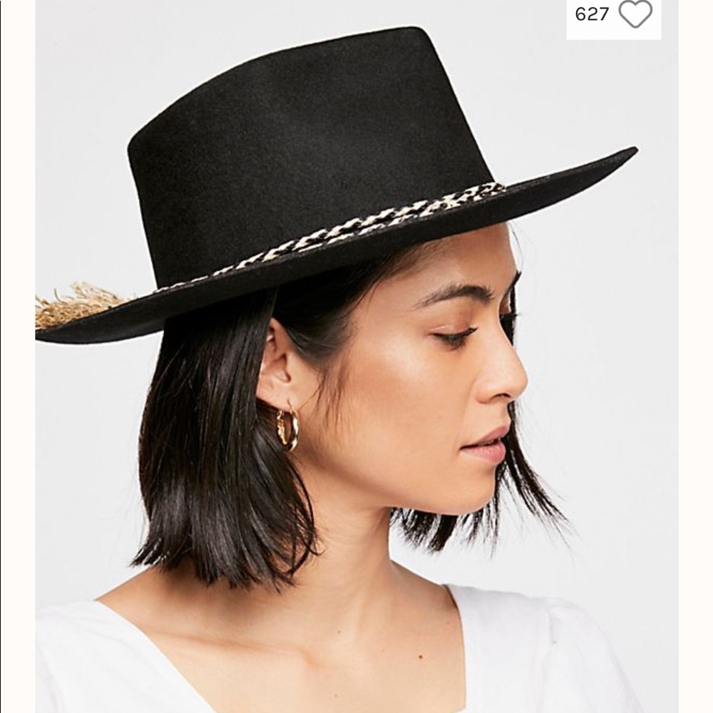 Morrisey distressed felt hat free people